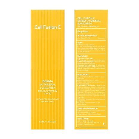 CellFusionC Derma UV Mineral Sunscreen 50ml OTC