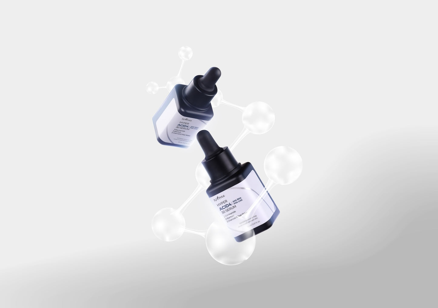 Isntree Hyper Acid4 AHA BHA PHA LHA 30 Serum 20ml
