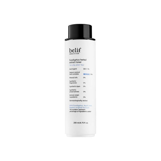 Belif Eucalyptus herbal extract toner 200 ml