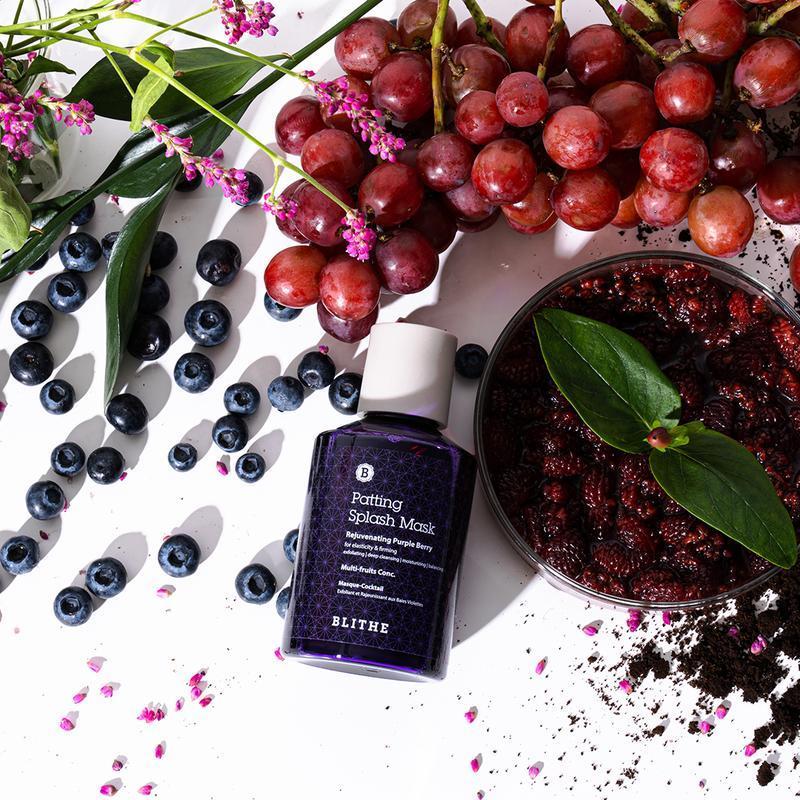 Blithe Patting Splash Mask Rejuvenating Purple Berry 150ml