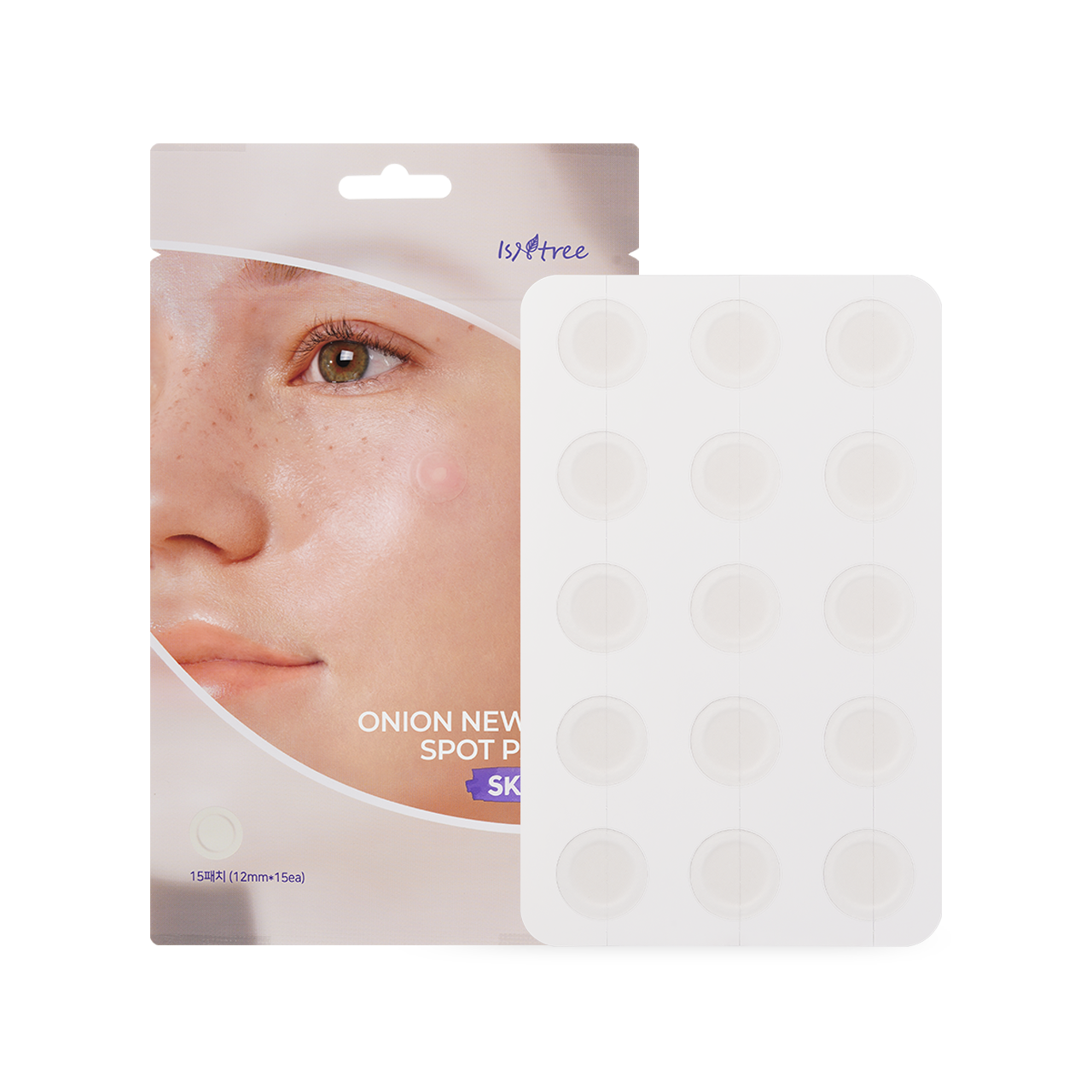 Isntree Onion Newpair Spot Patch Skin Fit 15patch